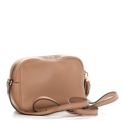Gucci Pebbled Calfskin Small Soho Disco Bag Camelia 2 of 9