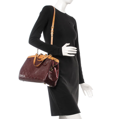 Louis Vuitton Vernis Brea MM Amarante 2 of 9