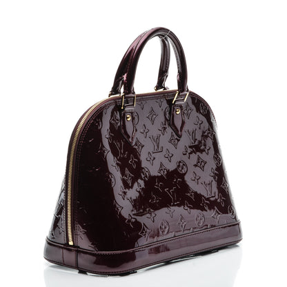 Louis Vuitton Vernis Alma PM Rouge Fauviste 3 of 6