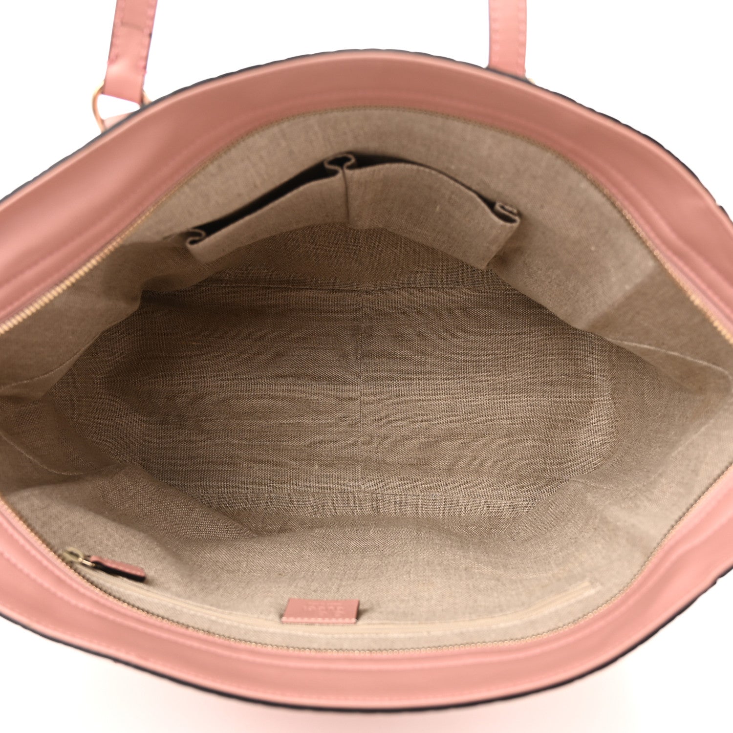 Gucci Microguccissima Bree Zippered Tote Soft Pink 5 of 10