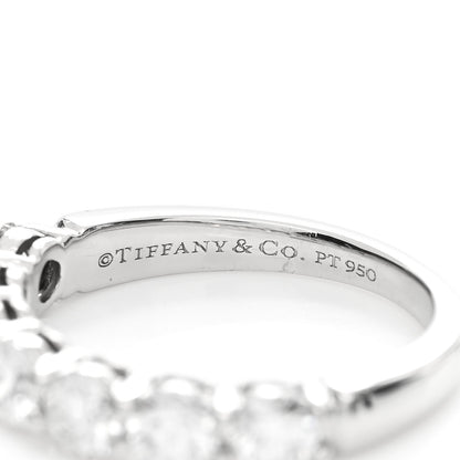 Tiffany Platinum Diamond .91ctw 3.5mm Embrace Band Ring 47 4 4 of 4