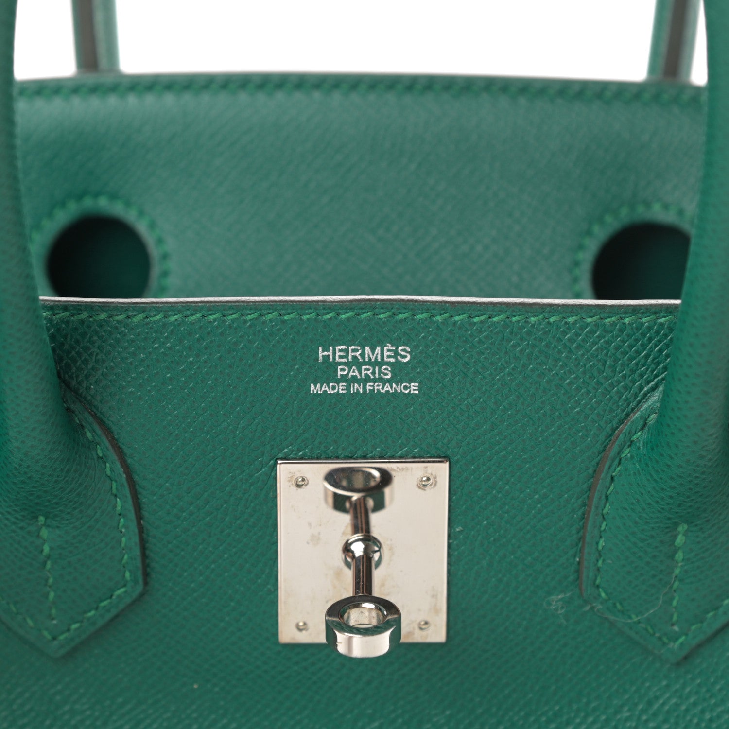 Hermes Epsom Birkin 30 Malachite 6 of 15