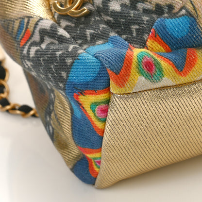 Chanel Graffiti Printed Canvas Street Spirit Backpack Multicolor 7 of 8
