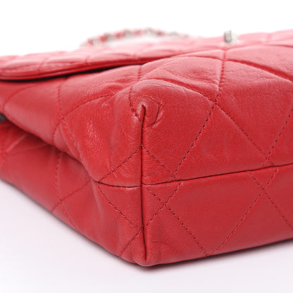 Chanel Calfskin Quilted In The Business Flap Red 8 of 20