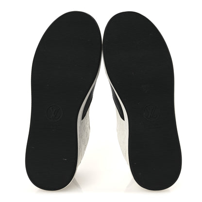 Louis Vuitton Calfskin Monogram LV Stadium Sneaker 38 White Black 7 of 11