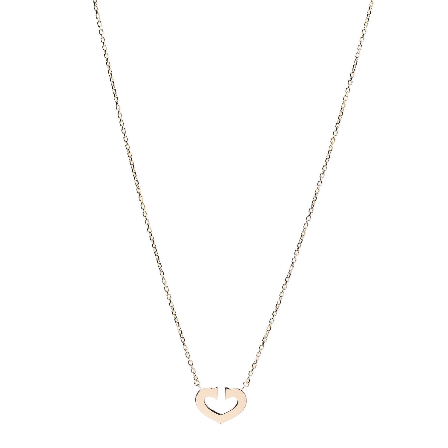 Cartier 18K Pink Gold Medium Hearts and Symbols Necklace 1 of 7