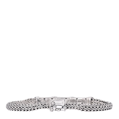John Hardy Sterling Silver 4mm Bamboo Chain Bracelet 3 of 4