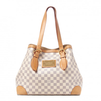 Louis Vuitton Damier Azur Hampstead MM 1 of 8