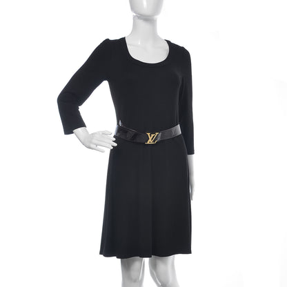 Louis Vuitton Vernis LV Facettes Belt 80 32 Amarante 2 of 7