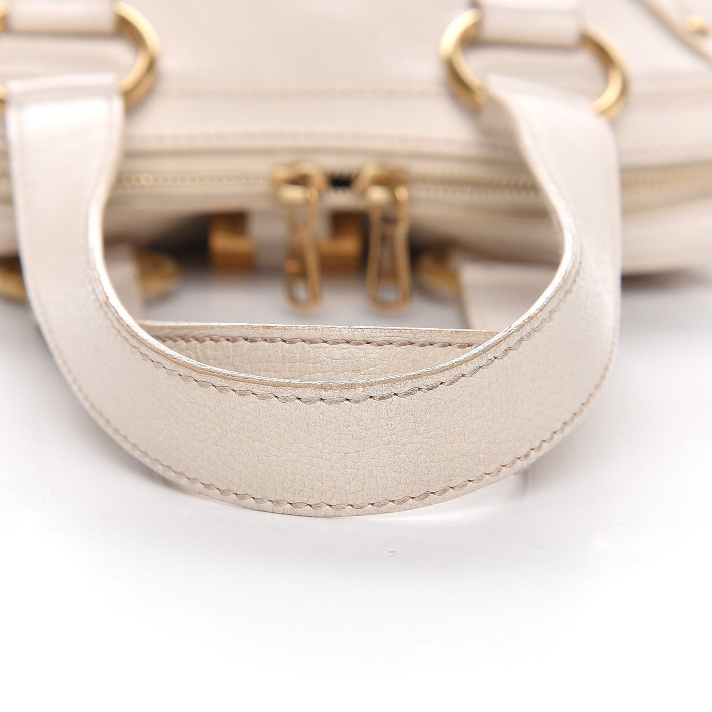 Calfskin Medium Muse Ivory