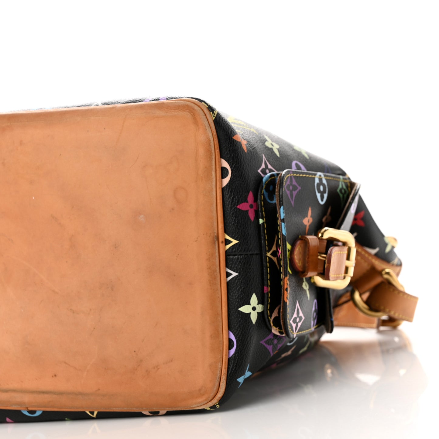 Monogram Multicolor Petit Noe Black