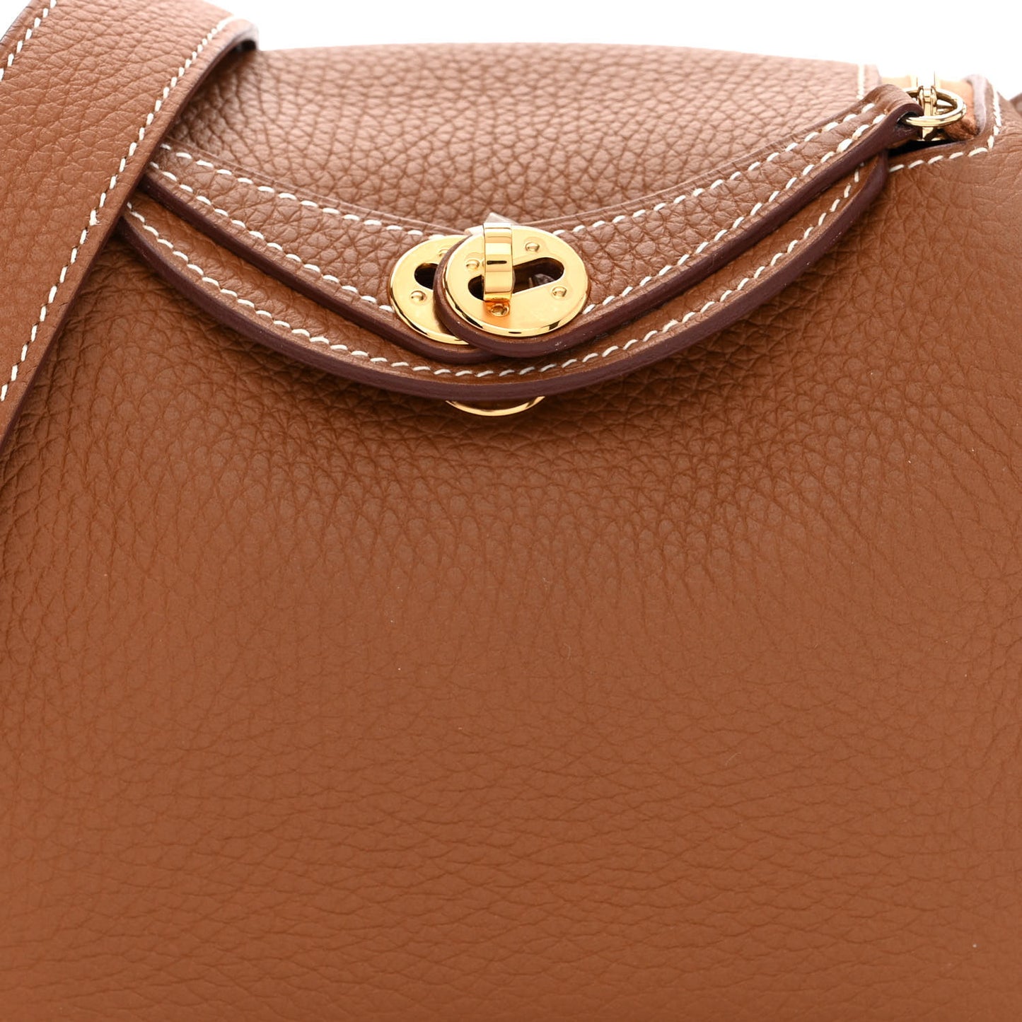 Taurillon Clemence Mini Lindy 20 Gold