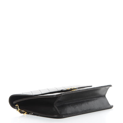 Chanel Lambskin Quilted Medium Single Flap Black 4 of 16