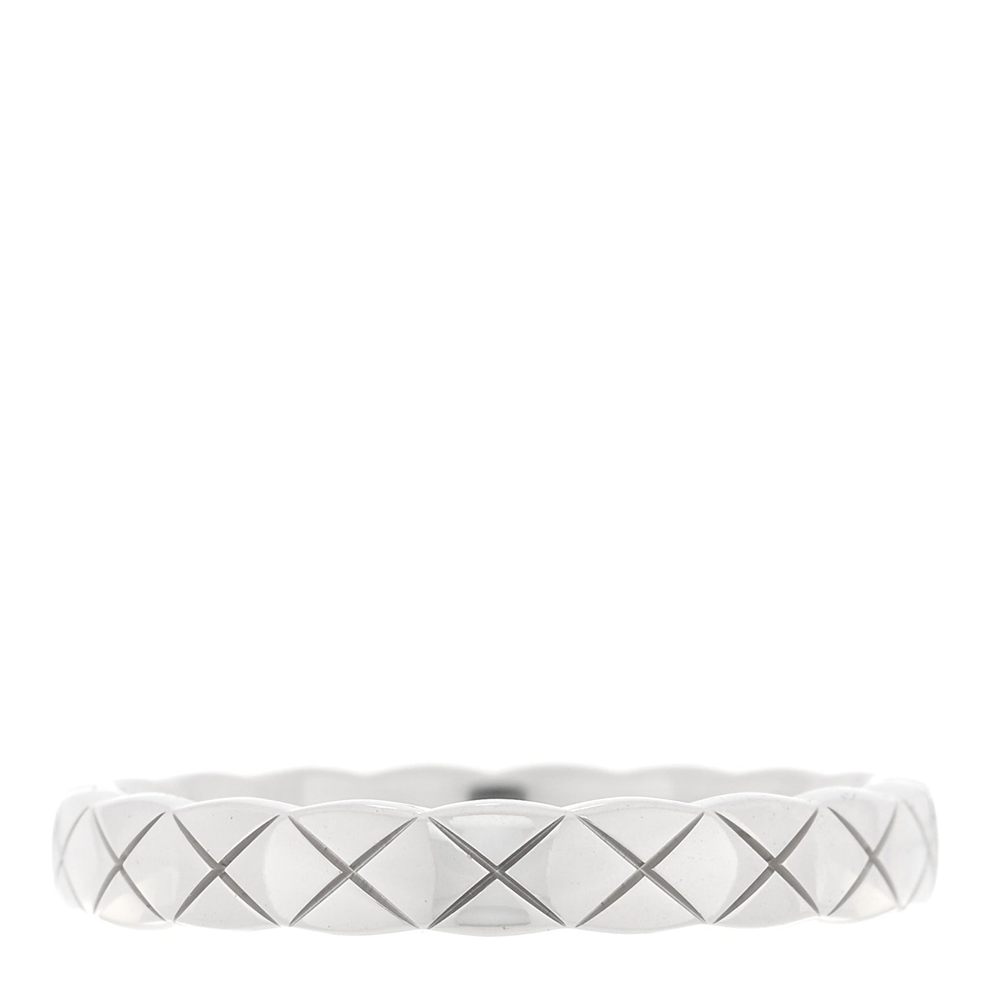 18K White Gold Mini Coco Crush Ring 55 7.25