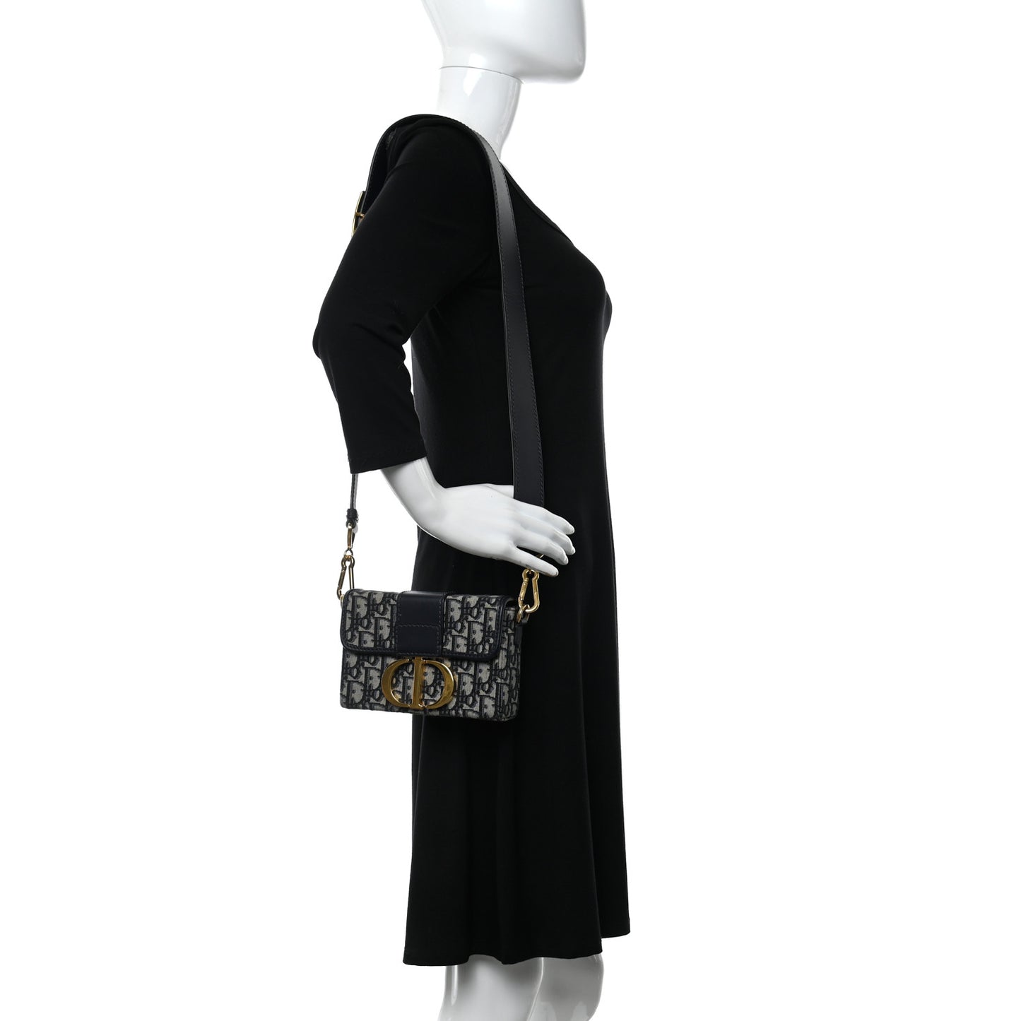 Oblique 30 Montaigne Box Bag Blue