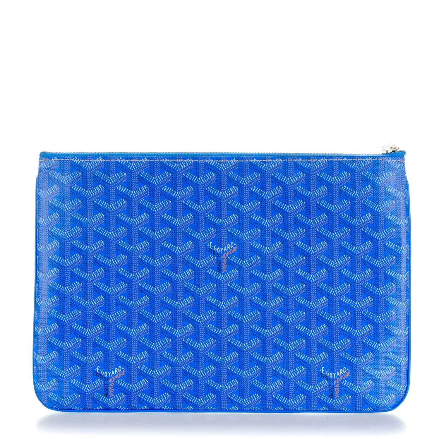 Goyard Goyardine Senat Pochette MM Sky Blue 1 of 8