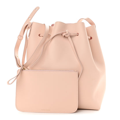 Mansur Gavriel Calfskin Bucket Bag Rosa 1 of 9