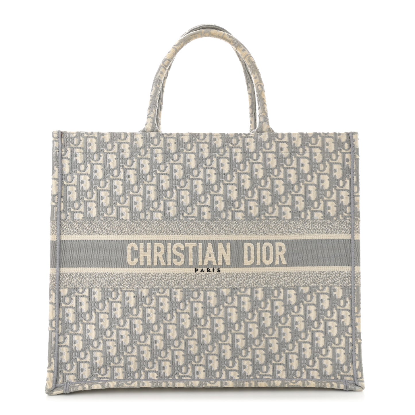 Oblique Large Book Tote Grey