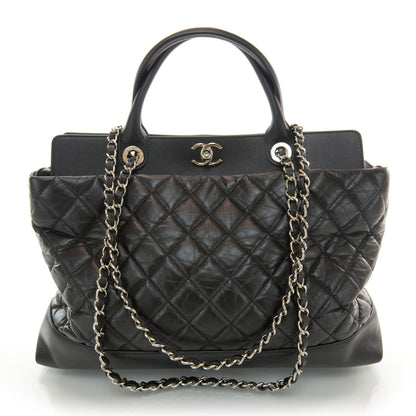 Chanel Calfskin Be CC Tote Black 1 of 11