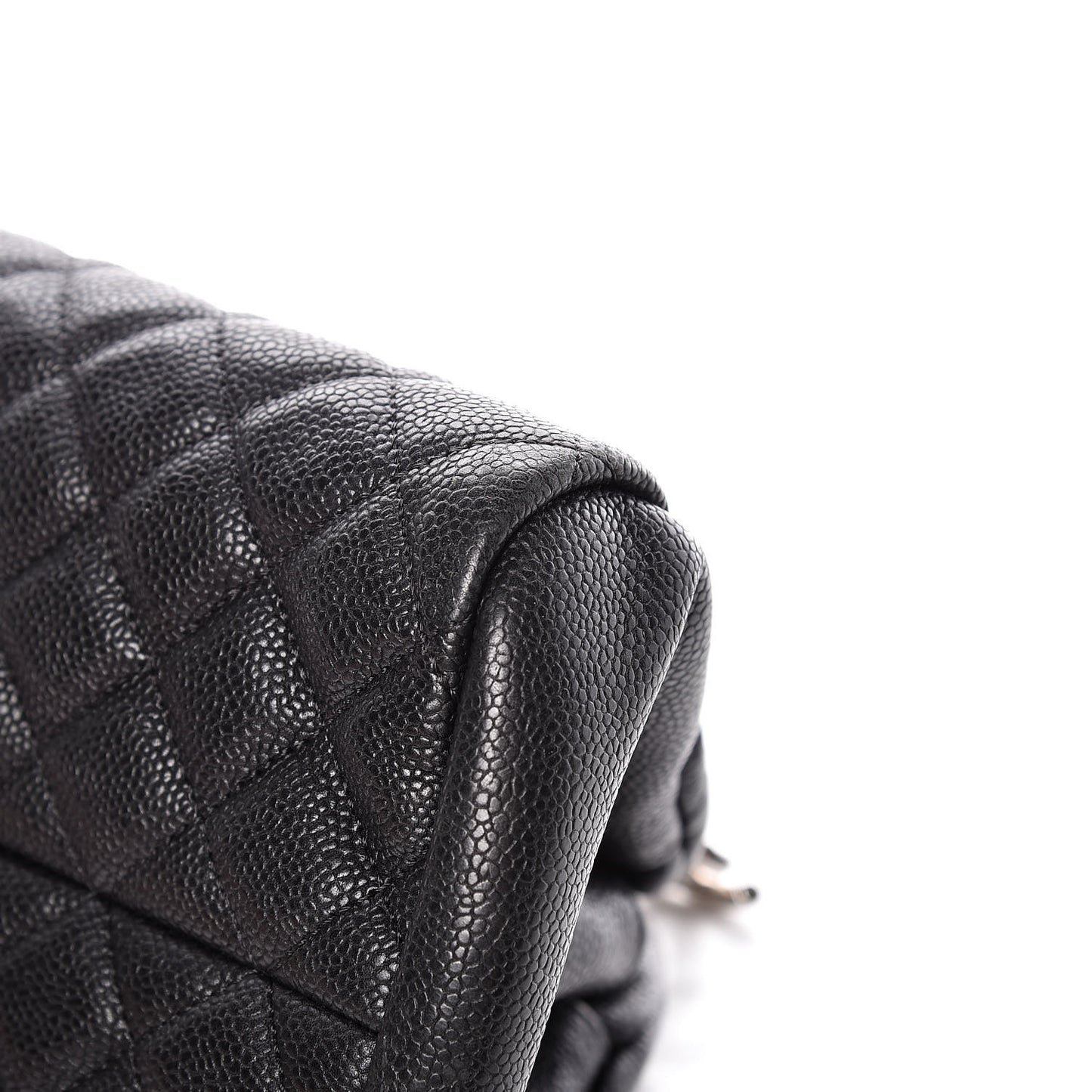 Caviar Quilted Medium Just Mademoiselle Black