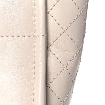 Chanel Aged Calfskin Small Charms Deauville Tote White 14 of 14