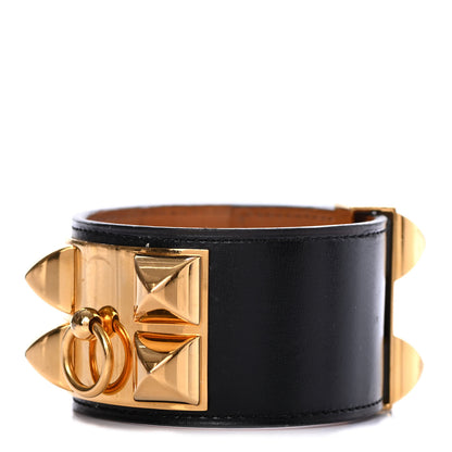 Hermes Box Collier de Chien CDC Bracelet L Black 1 of 6