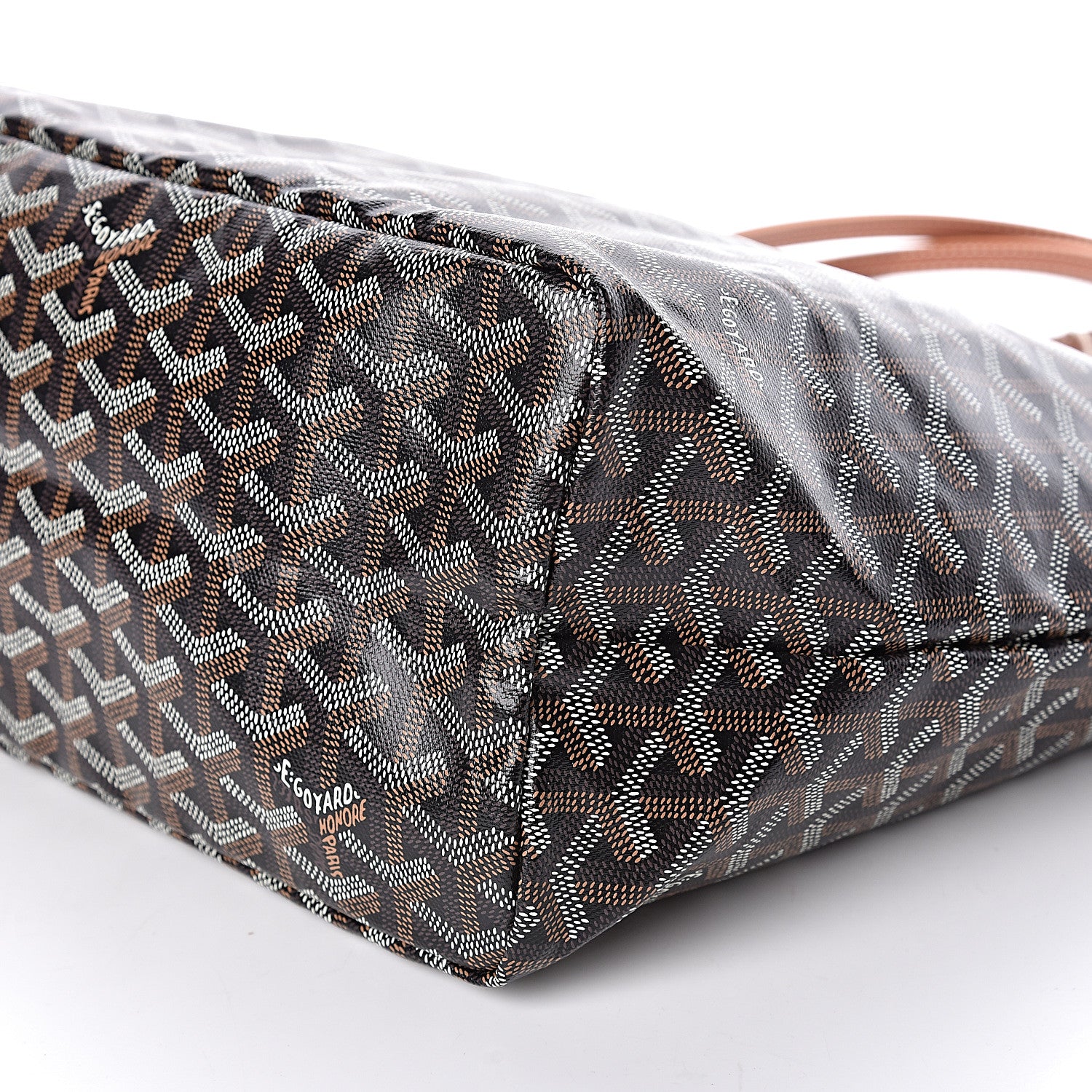 Goyard Goyardine Saint Louis PM Black Gold 10 of 10