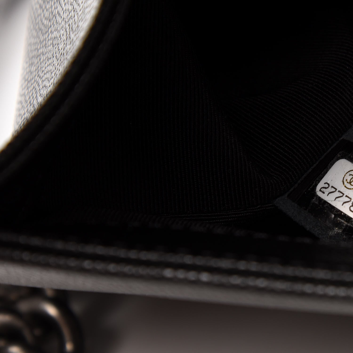 Chanel Caviar Quilted Medium Boy Flap Black 9 of 11
