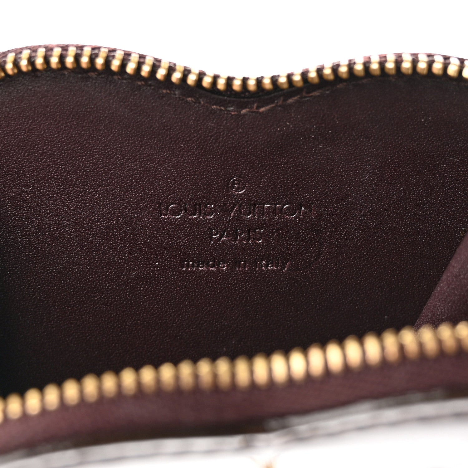 Louis Vuitton Vernis Coeur Heart Coin Purse Amarante 6 of 10