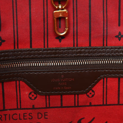 Louis Vuitton Damier Ebene Neverfull MM 6 of 11