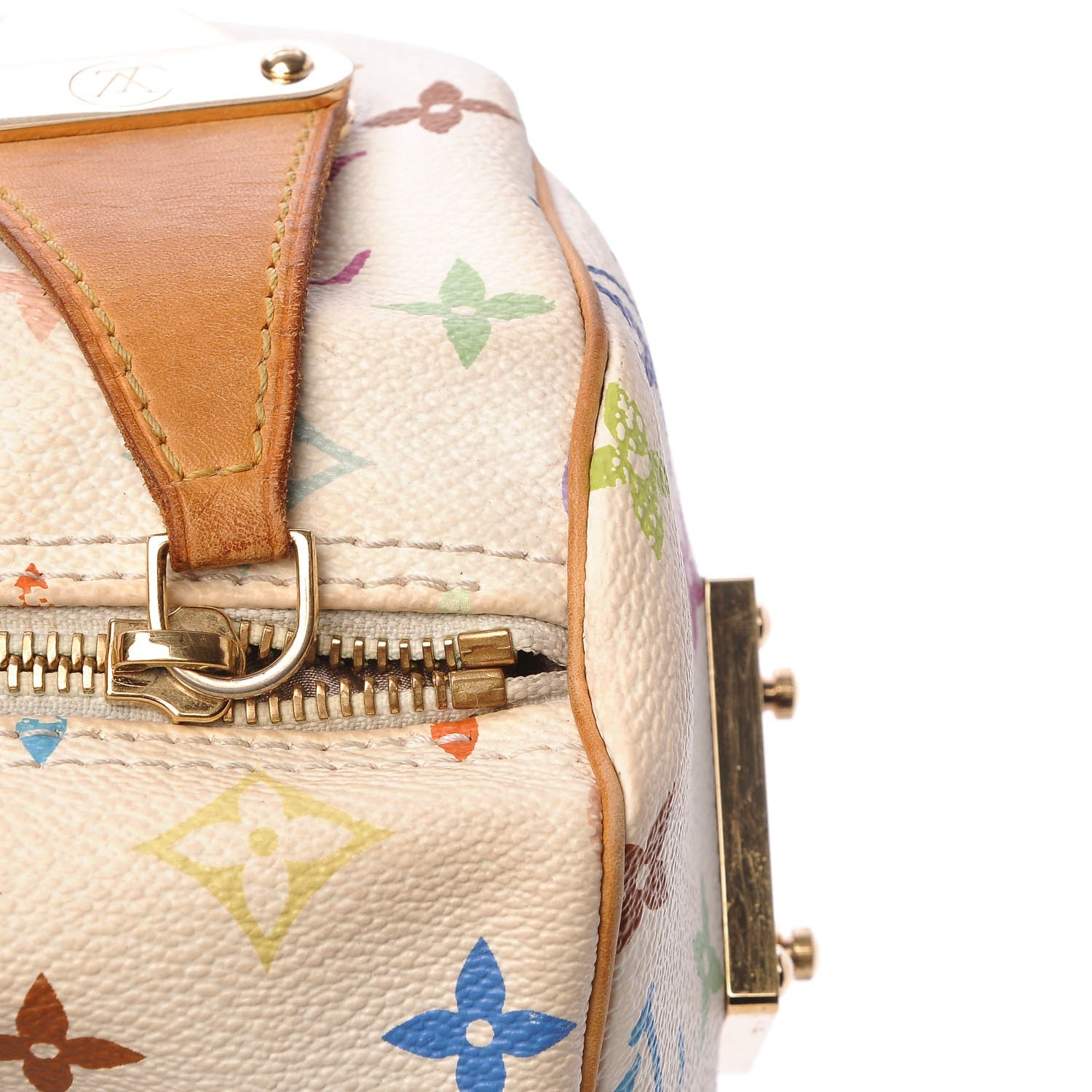 Louis Vuitton Monogram Multicolor Speedy 30 White 10 of 10