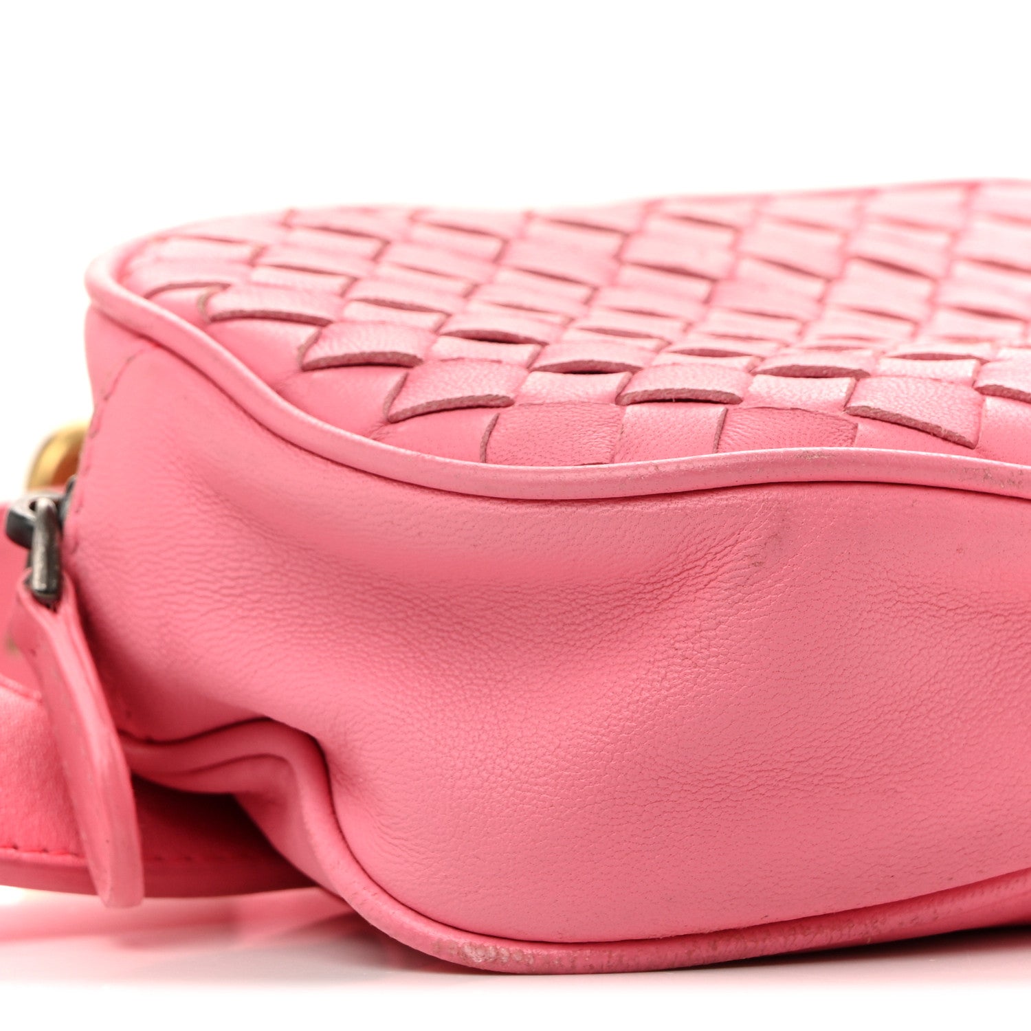 Bottega Veneta Nappa Intrecciato Belt Bag Pink 17 of 30