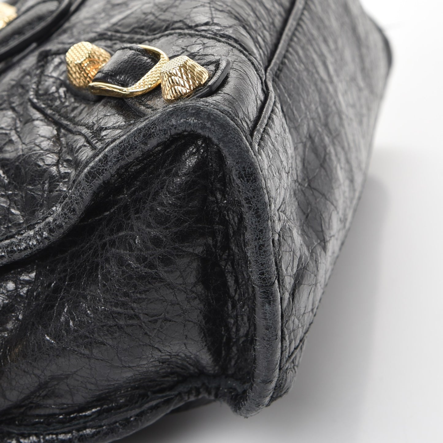 Agneau Giant 12 Gold Hardware Mini City Black