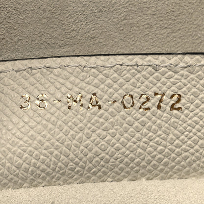 Christian Dior Grained Calfskin Saddle Bag With Strap Latte 6 of 9