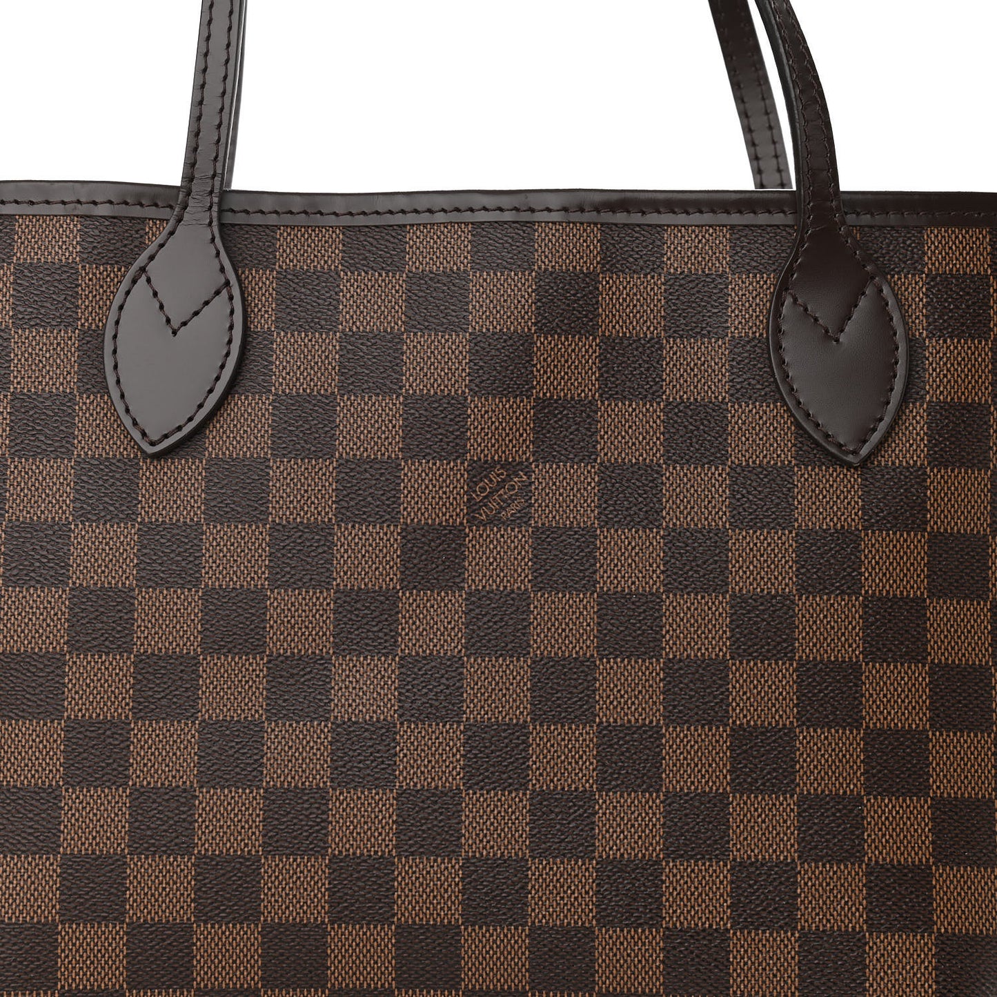 Damier Ebene Neo Neverfull MM Rose Ballerine