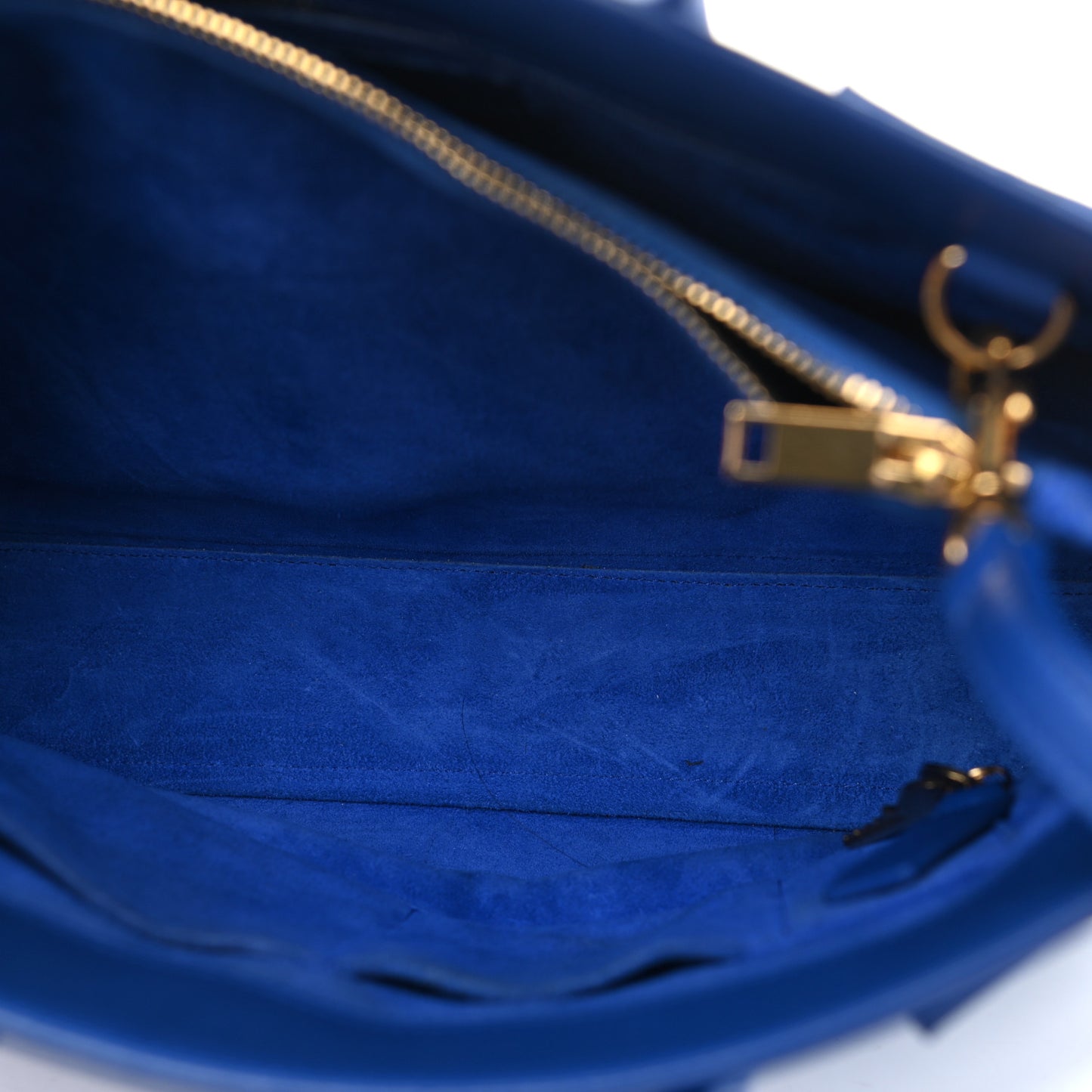 Calfskin Small Sac De Jour Blue Majorelle