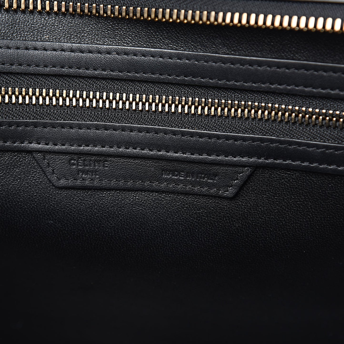 Smooth Calfskin Micro Luggage Black