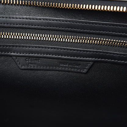 Celine Smooth Calfskin Micro Luggage Black 6 of 16