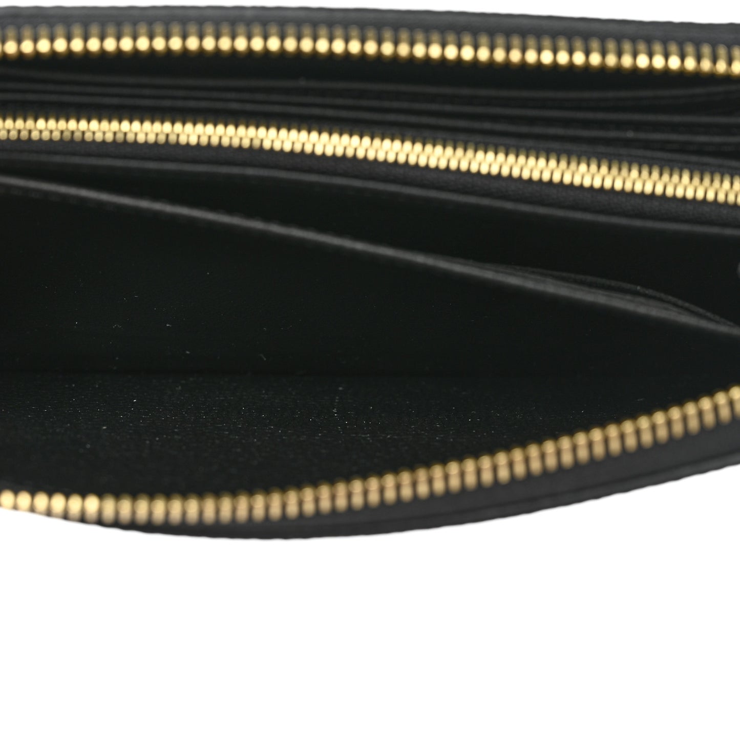 Empreinte Monogram Giant Zippy Wallet Black Beige