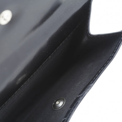 Prada Spazzolato French Flap Wallet Black 7 of 10