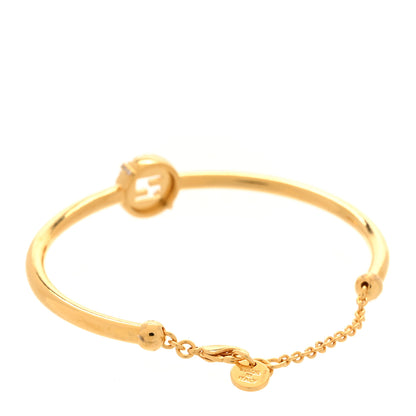 Fendi Metal Crystal EverRound Bracelet Gold 4 of 6