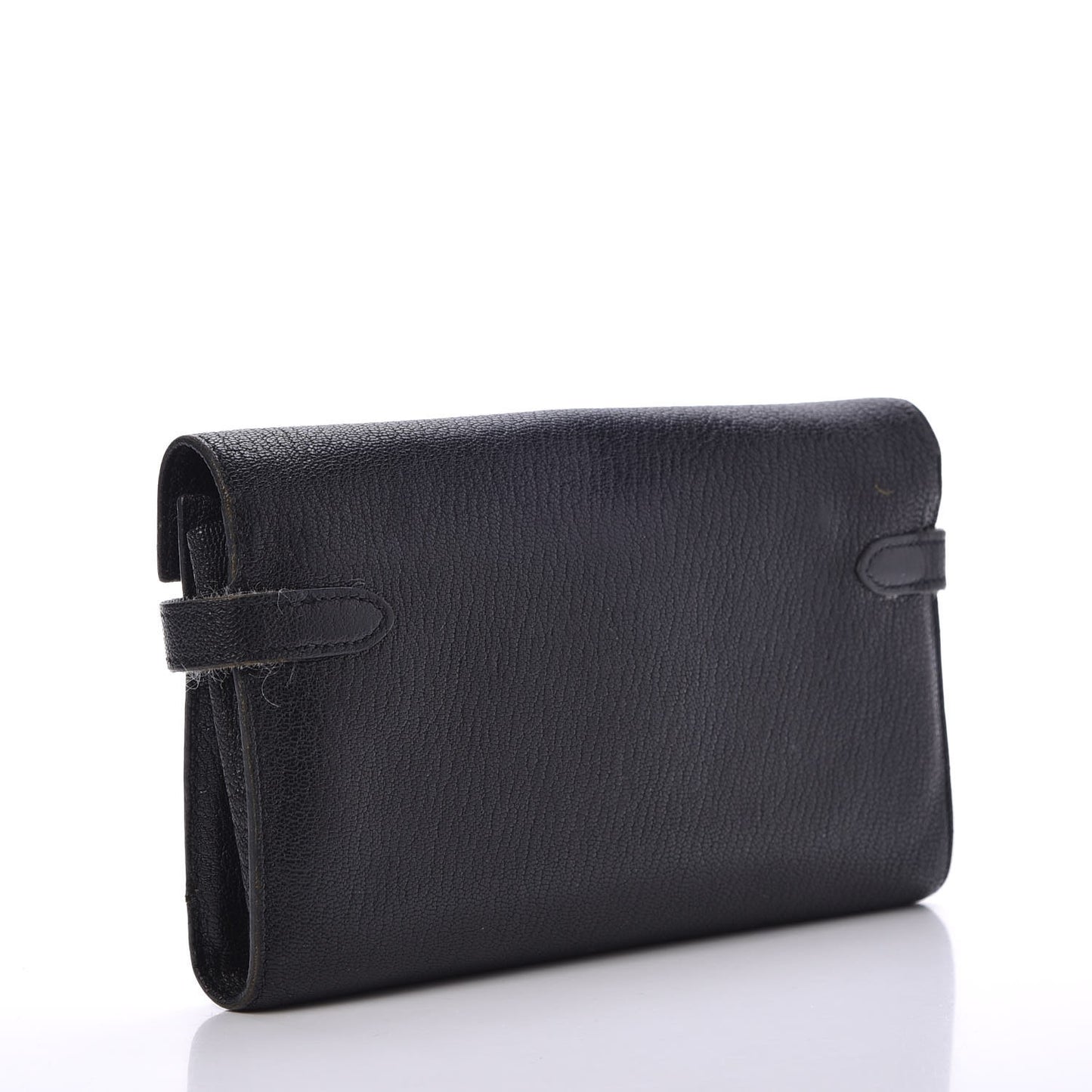 Chevre Mysore Kelly Longue Wallet Black