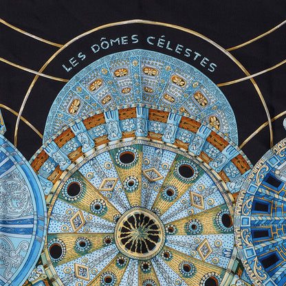 Hermes Silk Les Domes Celestes Scarf 90 3 of 7