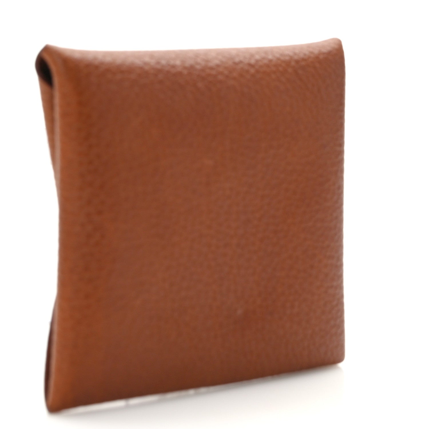 Hermes Barenia Faubourg Bastia Coin Purse Fauve 3 of 6