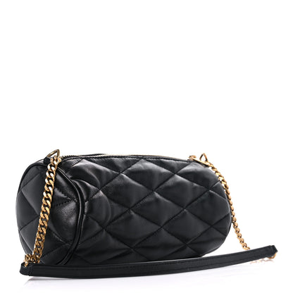Saint Laurent Lambskin Monogram Mini Sade Tube Bag Black 3 of 10