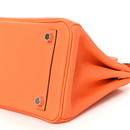 Hermes Togo Birkin 25 Orange Minium 10 of 10
