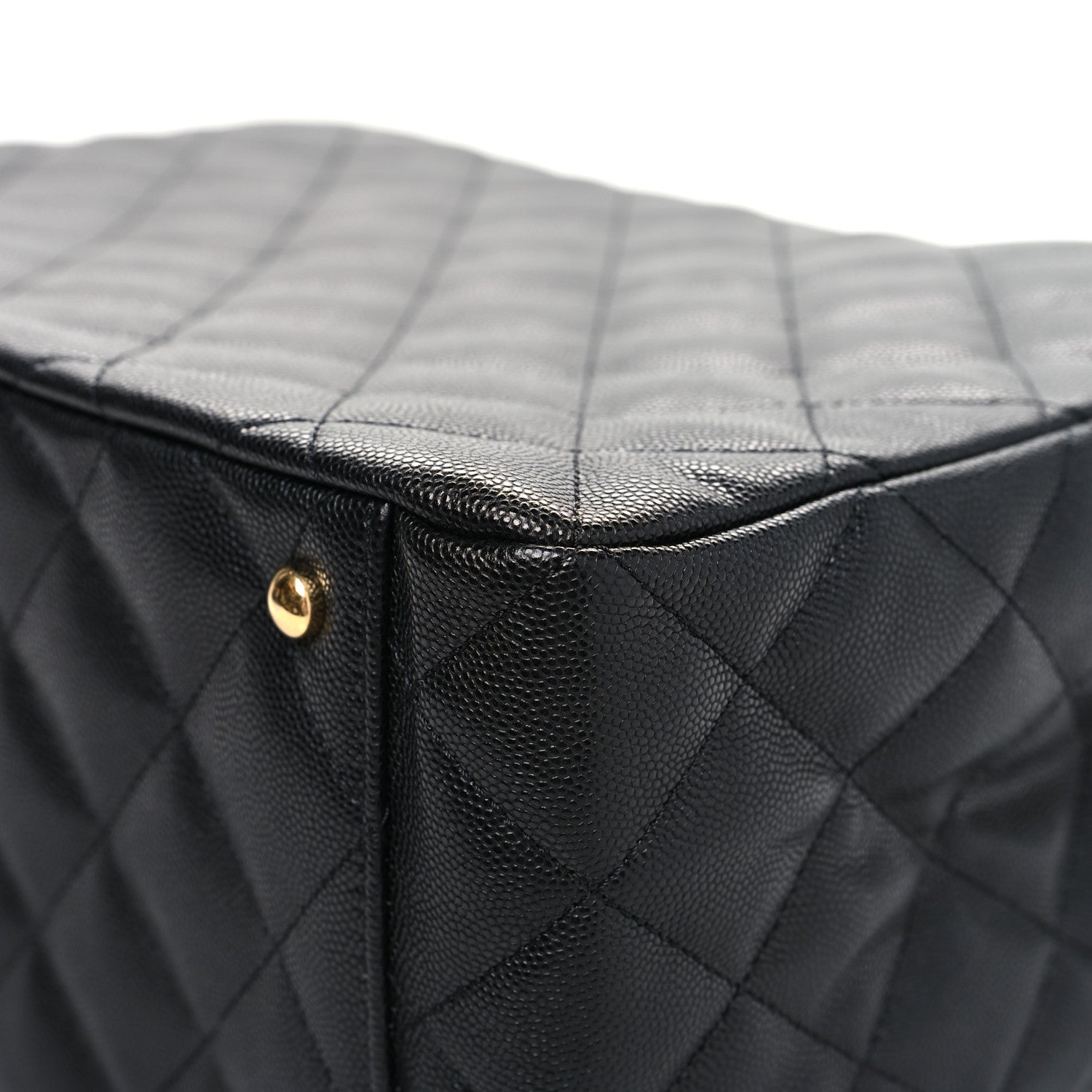Chanel Caviar Quilted Small Shopping Tote Black 14 of 14