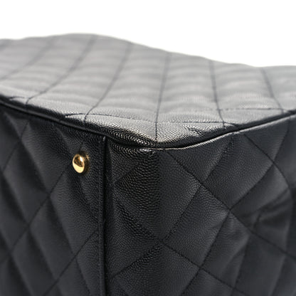 Chanel Caviar Quilted Small Shopping Tote Black 14 of 14