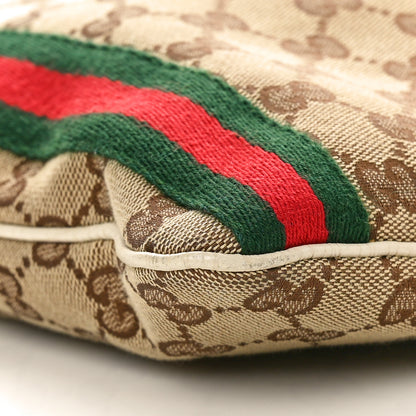 Gucci Monogram Web Jolicoeur Charms Messenger White 9 of 14