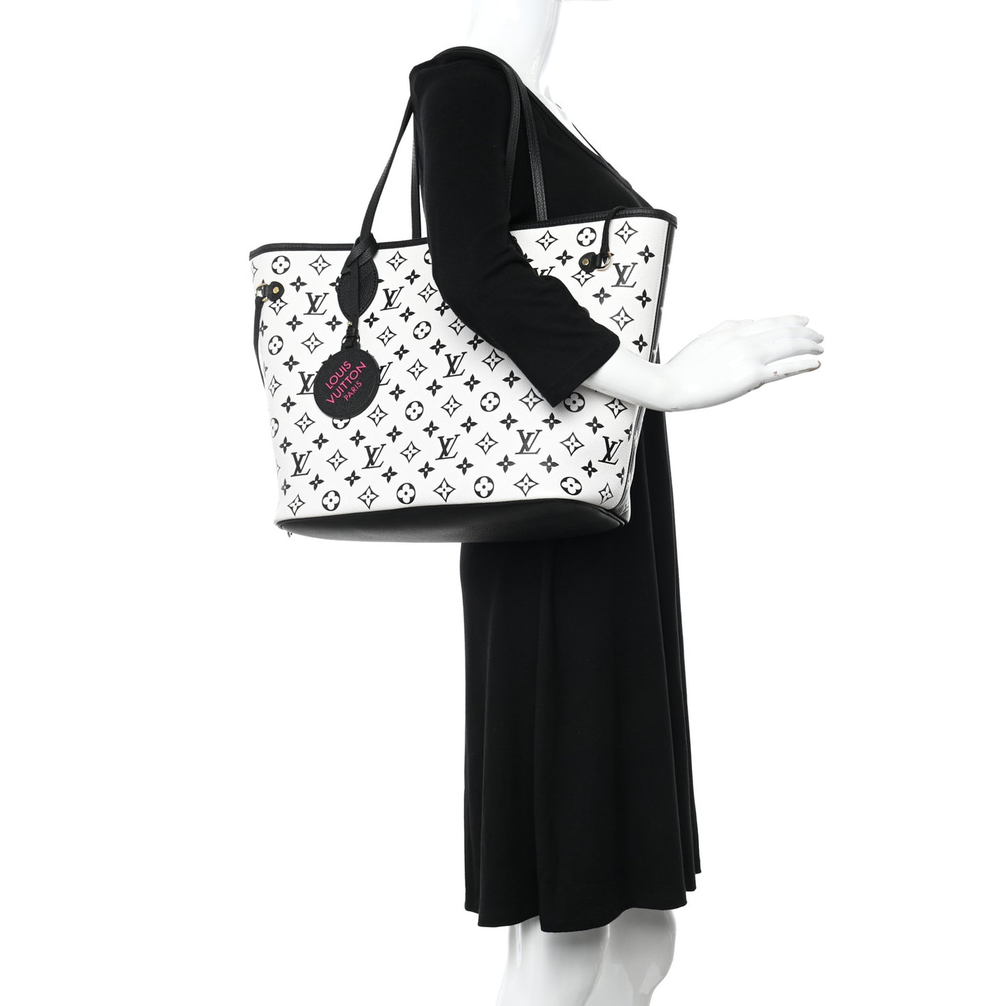 Empreinte Spring In The City Neverfull MM Black White Pink
